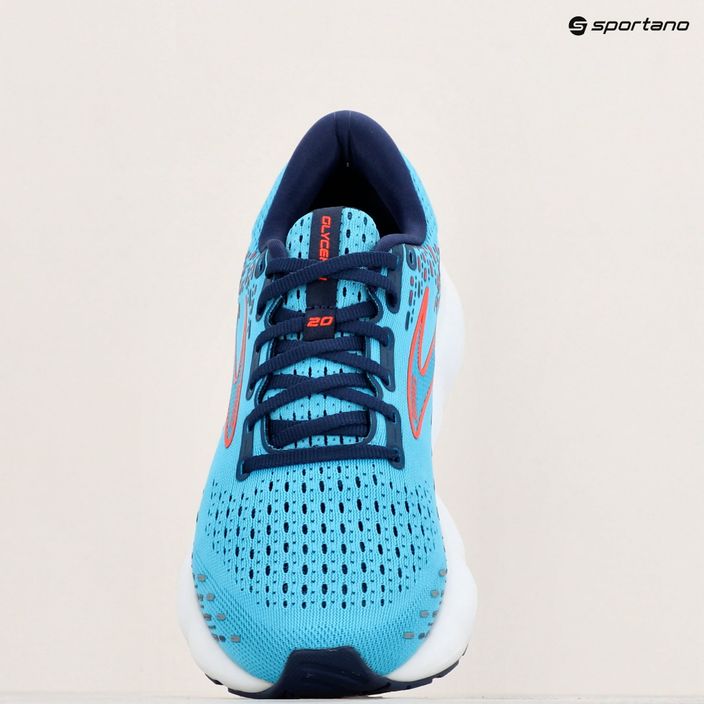 Pantofi de alergare pentru bărbați Brooks Glycerin 20 albastru/negru/galben 9