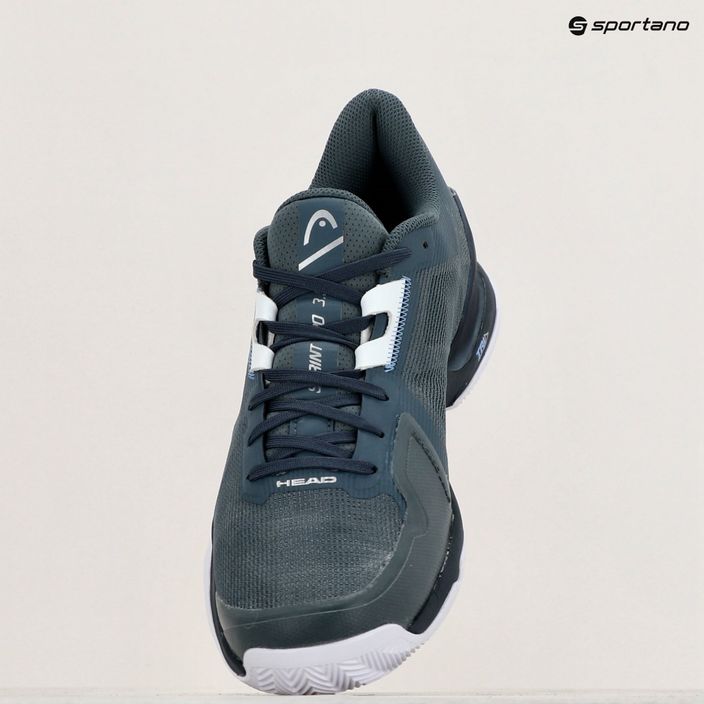 Încălțăminte de tenis pentru bărbați HEAD Sprint Pro 3.5 Clay dark grey/blue 10