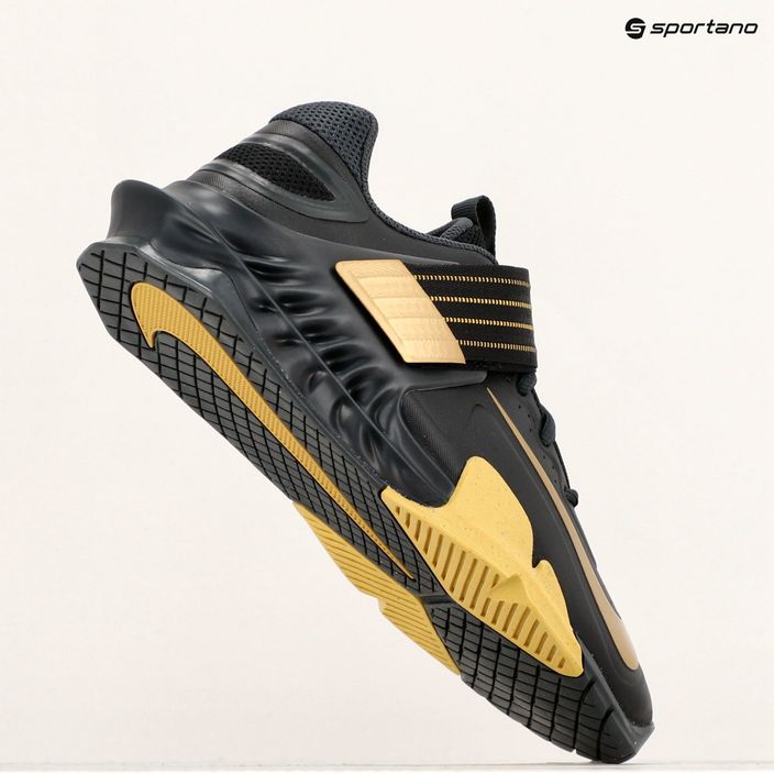 Nike Savaleos negru / met aur antracit antracit infinit aur haltere pantofi de ridicare a greutății 9