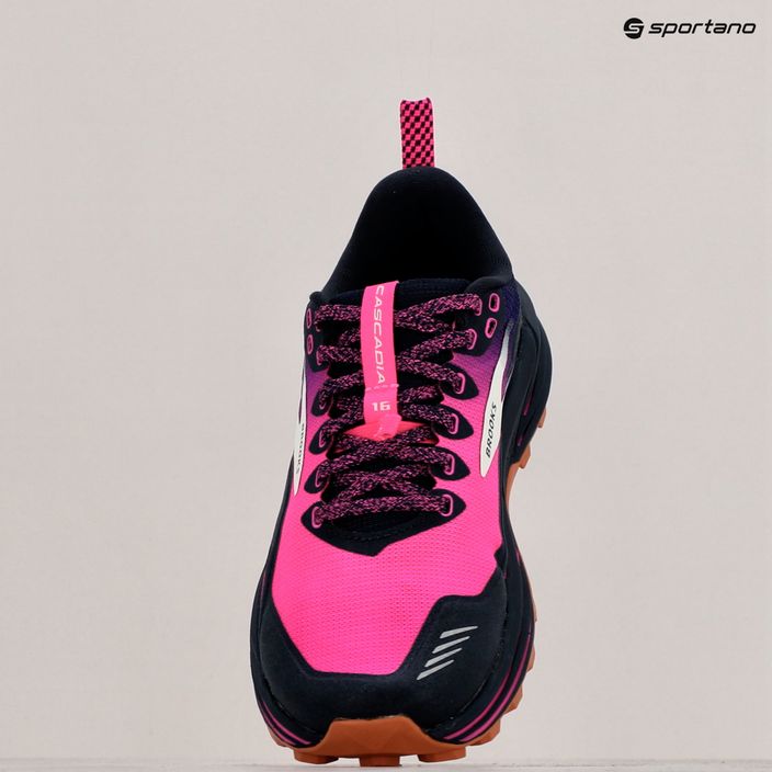 Brooks Cascadia 16 pantofi de alergare pentru femei peacoat/pink/biscuit 10