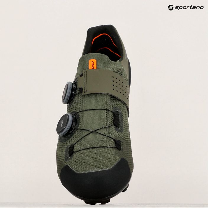 Pantofi de ciclism MTB pentru bărbați DMT MH10 verde/negru 16
