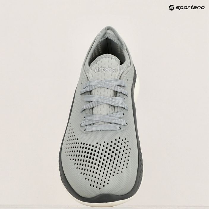 Pantofi Crocs LiteRide 360 Pacer pentru bărbați, gri deschis/gri argintiu 15