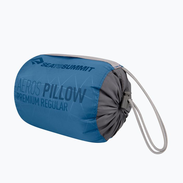 Sea to Summit Aeros Premium Travel Pillow albastru marin APILPREMRNB 2
