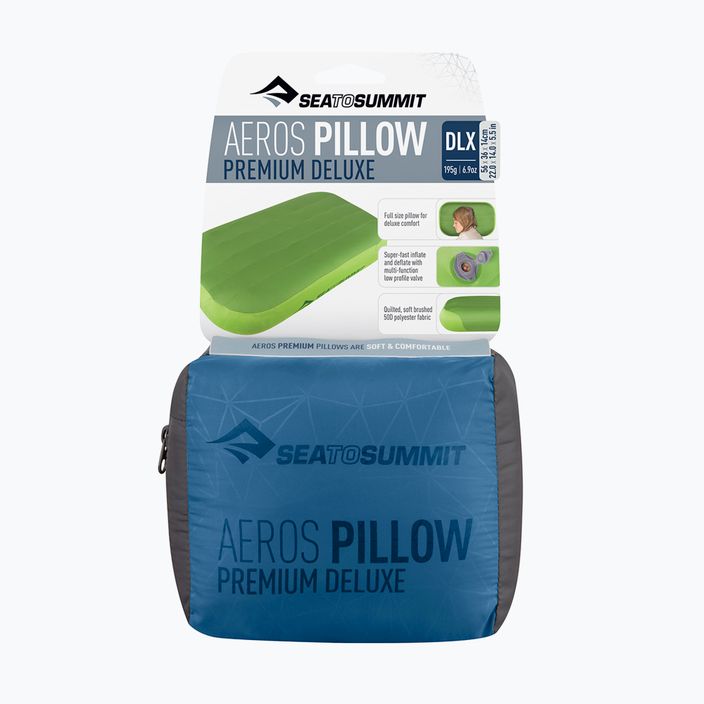 Sea to Summit Aeros Premium Deluxe Travel Pillow albastru închis APILPREMDLXNB 6