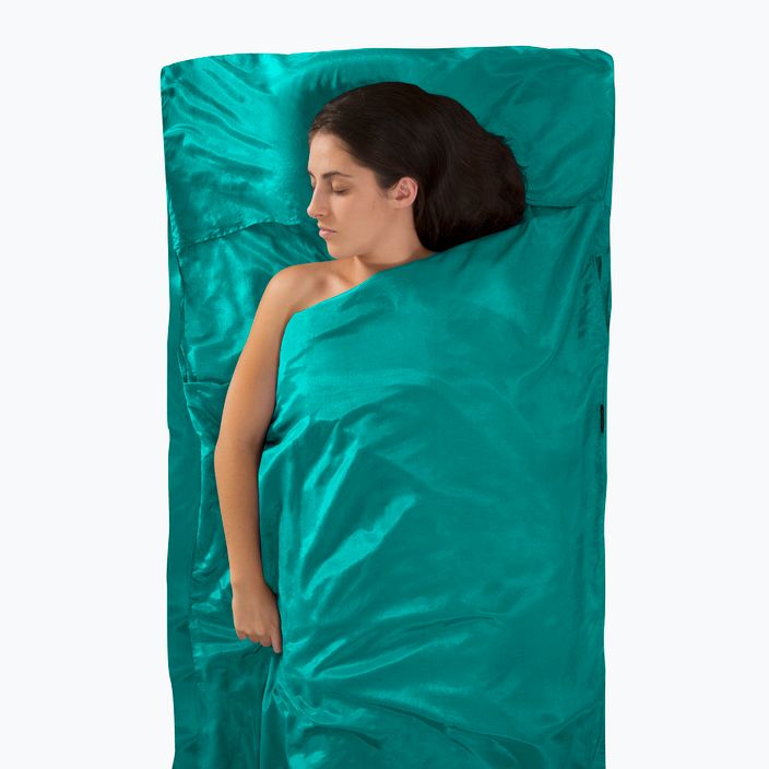 Sea to Summit Silk/Cotton Traveller Traveller sac de dormit cu pernă marină ASLKCTNYHASF 3