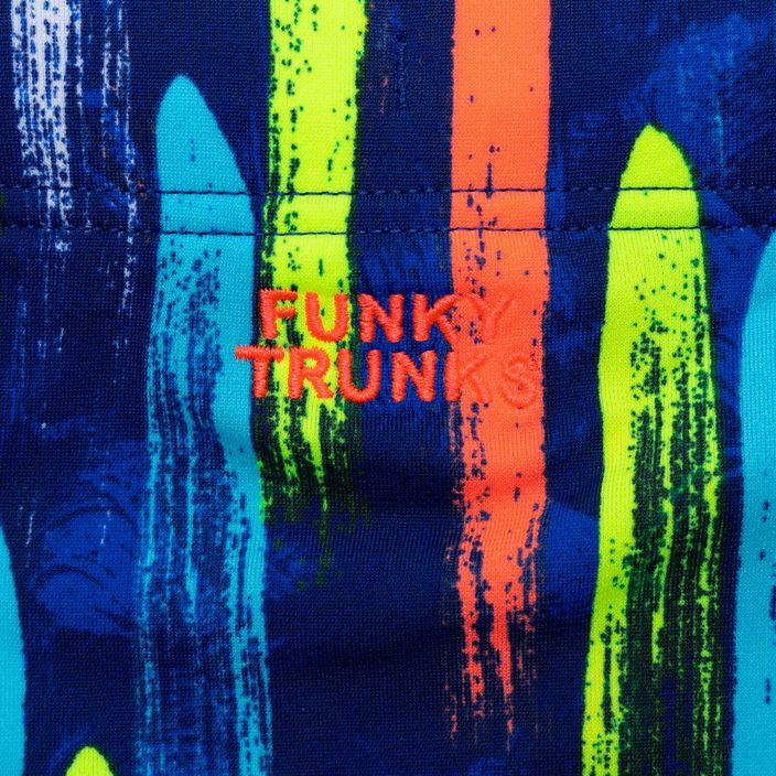 FUNKY TRUNKS slip de baie pentru copii Sidewinder Trunks albastru marin FTS010B7129924 3