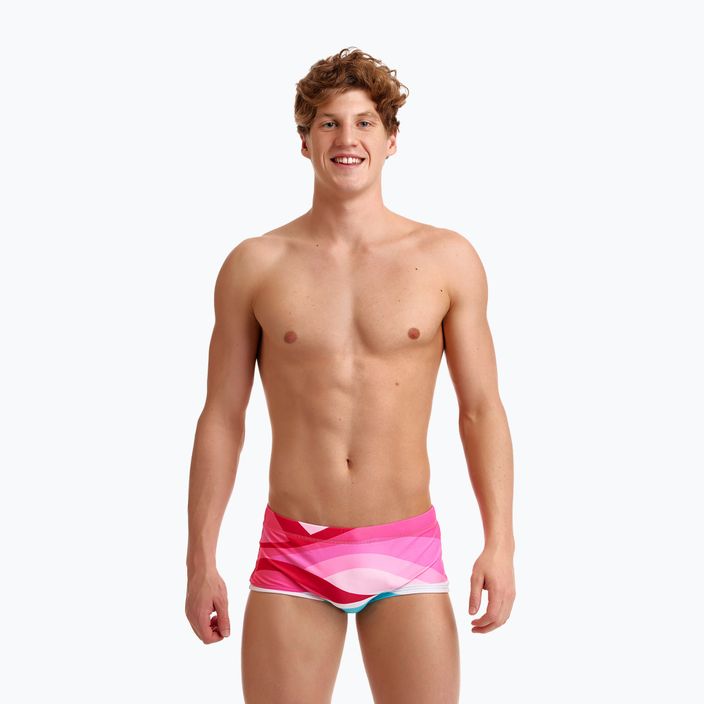 Costume de baie pentru bărbați FUNKY TRUNKS Sidewinder Trunks Slip roz FTS010M7132730 3
