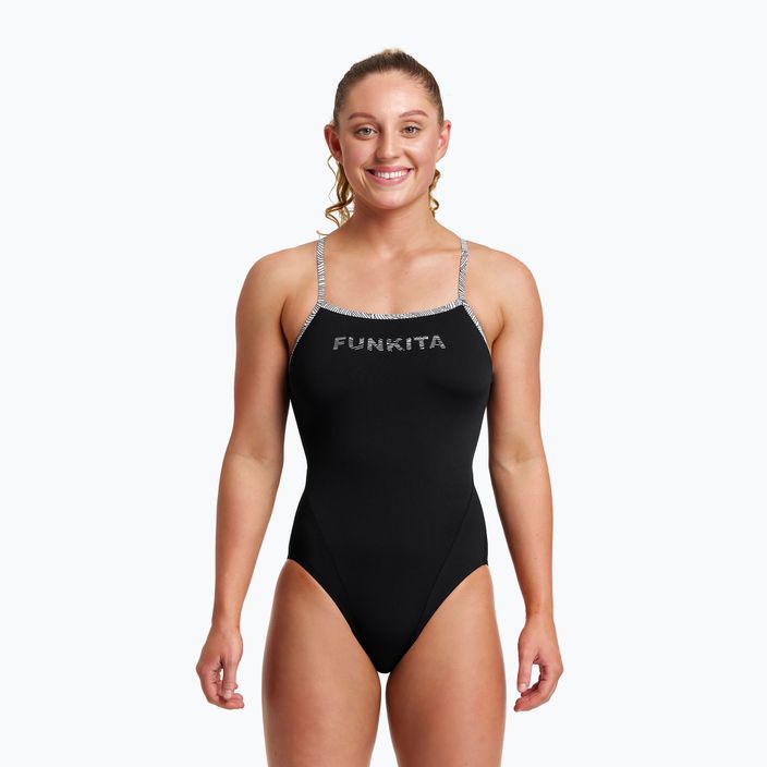 Costum de înot dintr-o bucată pentru femei Funkita Single Strap One Piece negru FS15L71455 4