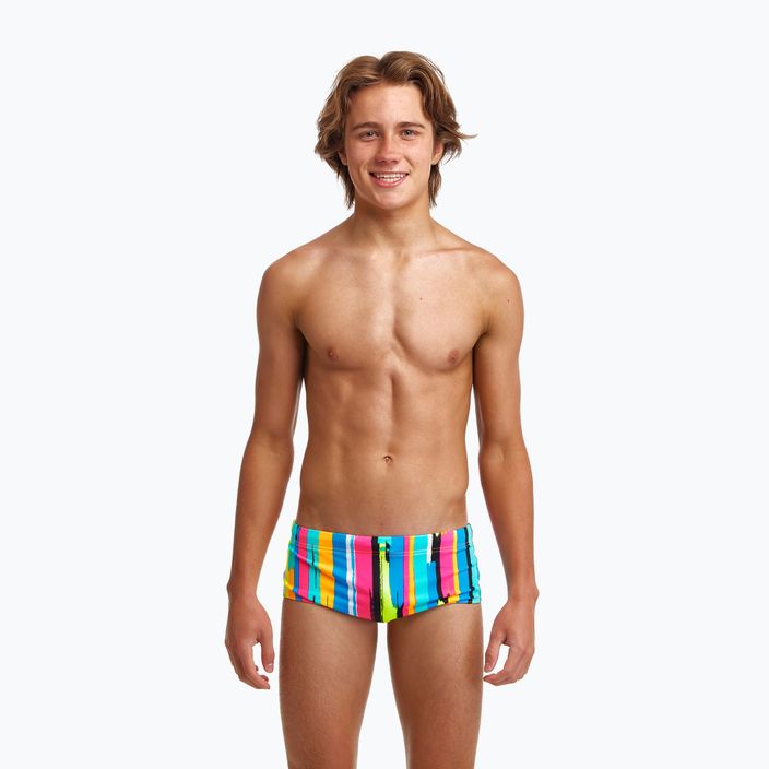 Pantaloni de baie pentru copii Funky Trunks Sidewinder Boxeri de înot colorați FTS010B7148128 5