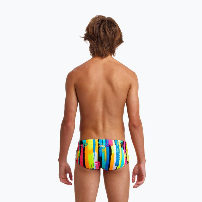 Pantaloni de baie pentru copii Funky Trunks Sidewinder Boxeri de înot colorați FTS010B7148128 7