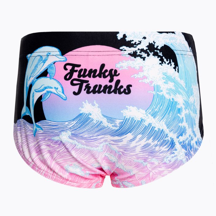Pantaloni de baie pentru copii Funky Trunks Sidewinder Boxeri de înot colorați FTS010B7155828 2