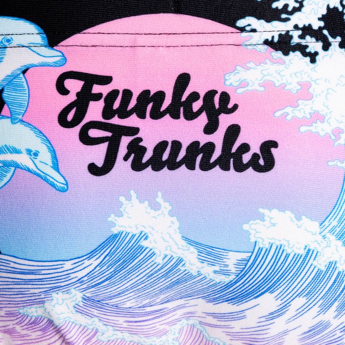 Pantaloni de baie pentru copii Funky Trunks Sidewinder Boxeri de înot colorați FTS010B7155828 3