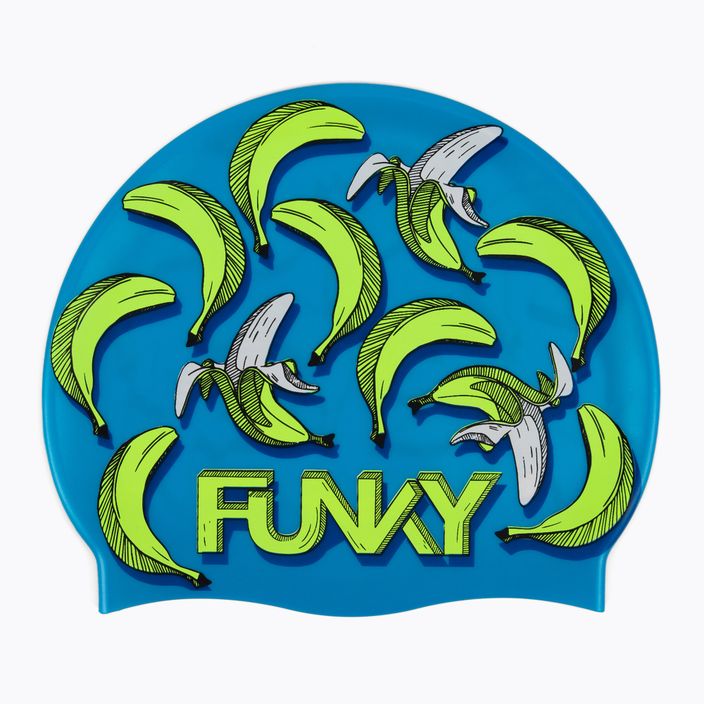 Funky Silicon Cap de înot albastru FYG017N7154100