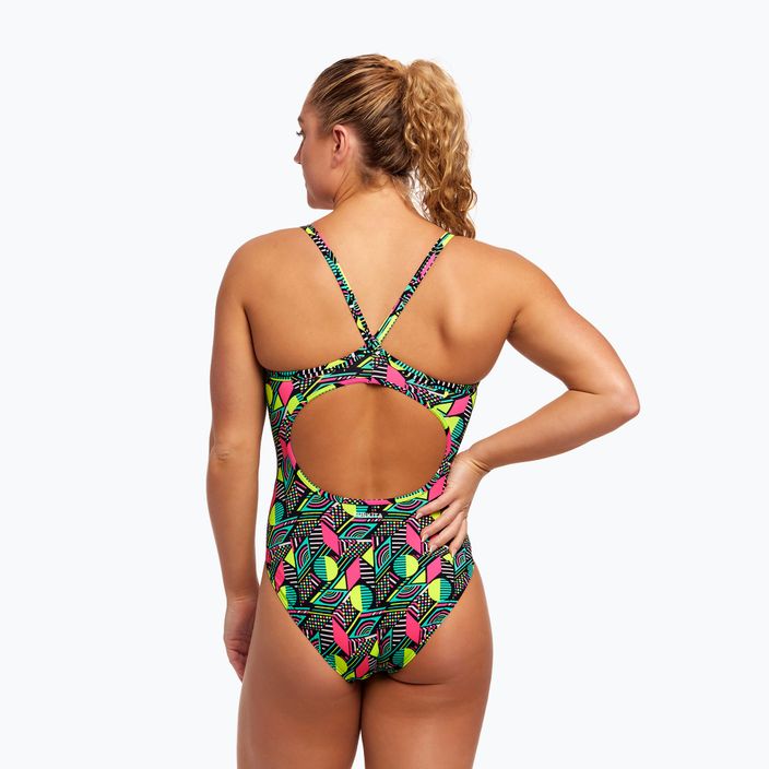 Costum de baie o singură piesă pentru femei Funkita Diamond Back One Piece dot matrix 7