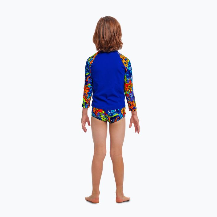 Copii Funky Trunks Zippy Rash Vest pentru copii, tricou de înot cu mizerie mixtă 3