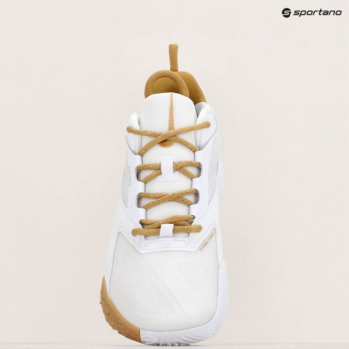 Nike Zoom Hyperace 3 pantofi de volei alb/mtlc gold-photon dust 9