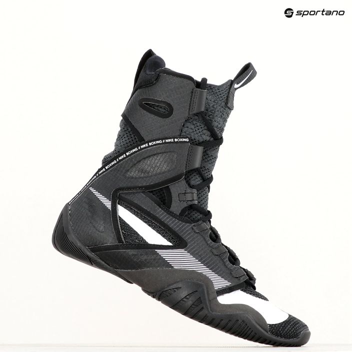 Nike Hyperko 2 negru/alb fum gri negru/alb fum de box pantofi 9