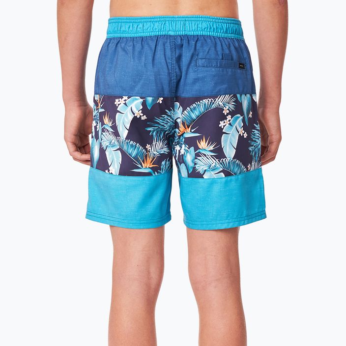 Pantaloni scurți de înot pentru copii Rip Curl Undertow Semi-Elasticated 16' Boardshort Boy albastru KBOGS4 3