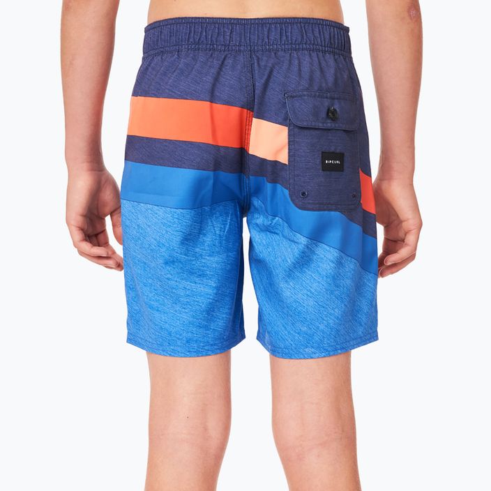 Pantaloni scurți de înot pentru copii Rip Curl Invert Semi-Elasticated 15' Boardshort albastru marin KBOGU4 3