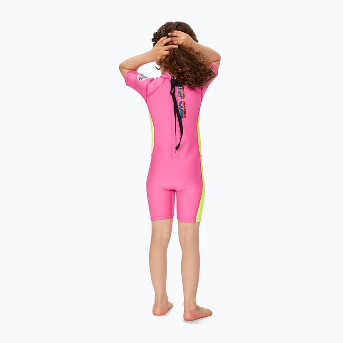 Costum de înot pentru copii Rip Curl Groms Omega B/Zip Spring 20 roz 115BSP 2