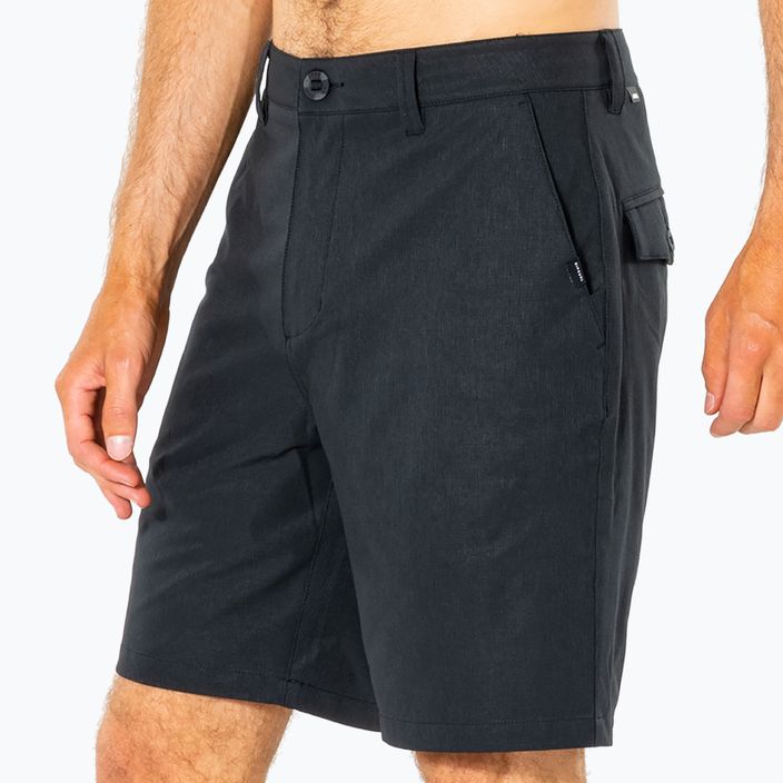 Pantaloni scurți de baie pentru bărbați Rip Curl Boardwalk Oceanside negru CWANV9 2