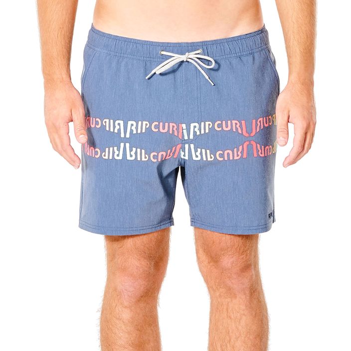 Pantaloni scurți de baie pentru bărbați Rip Curl Surf Revival Inverted 16' Volley albastru CBOTF9 2