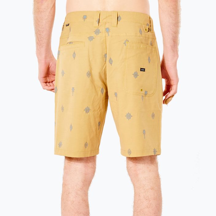 Pantaloni scurți de baie pentru bărbați Rip Curl Boardwalk Salt Water Culture galben CWADN9 3