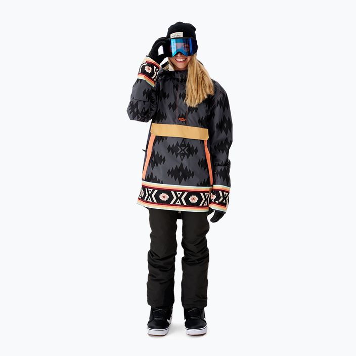 Jachetă de snowboard pentru femei Rip Curl Rider Anorak albastru marin 002WOU 90 5