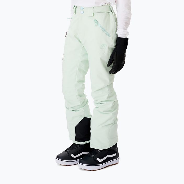 Pantaloni de snowboard pentru femei Rip Curl Rider verde 004WOU 67 7