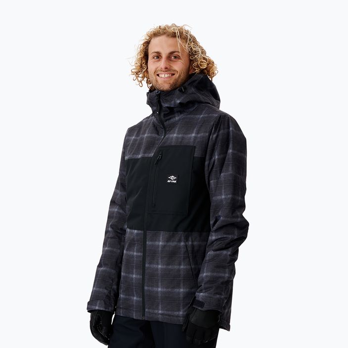 Jacheta de snowboard Rip Curl Notch Up pentru bărbați negru 005MOU 90 2
