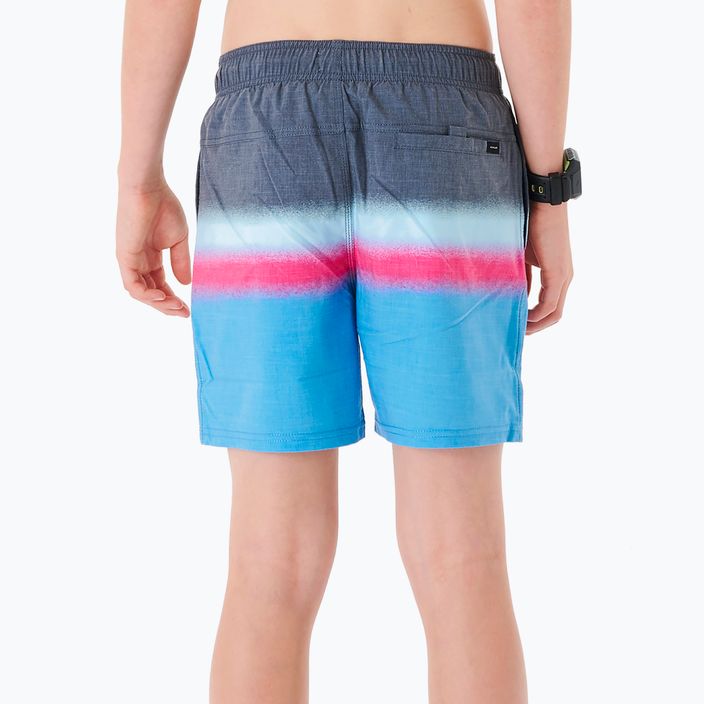 Pantaloni scurți pentru copii Rip Curl Surf Revival Volley 90 albaștri-gri 027BBO 2