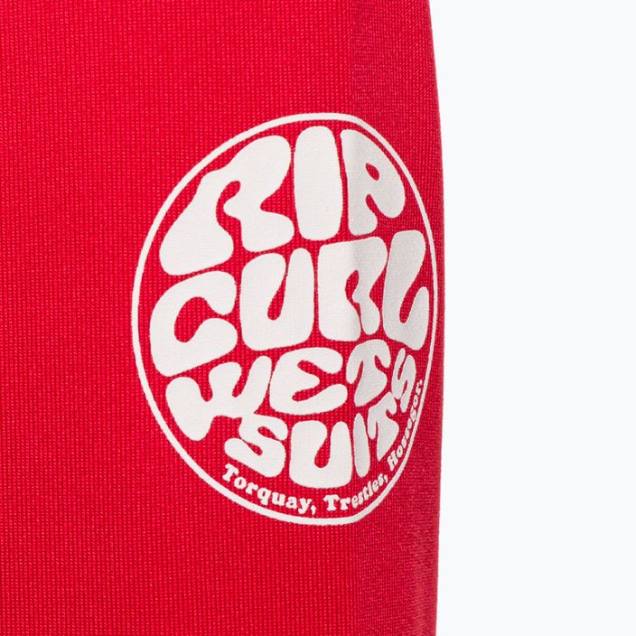 Tricou de înot pentru copii Rip Curl Corps Rash Vest 40 roșu 11MBRV 4