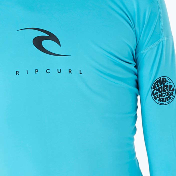 Tricou de înot pentru copii Rip Curl Corps Rash Vest 70 albastru 11MBRV 3