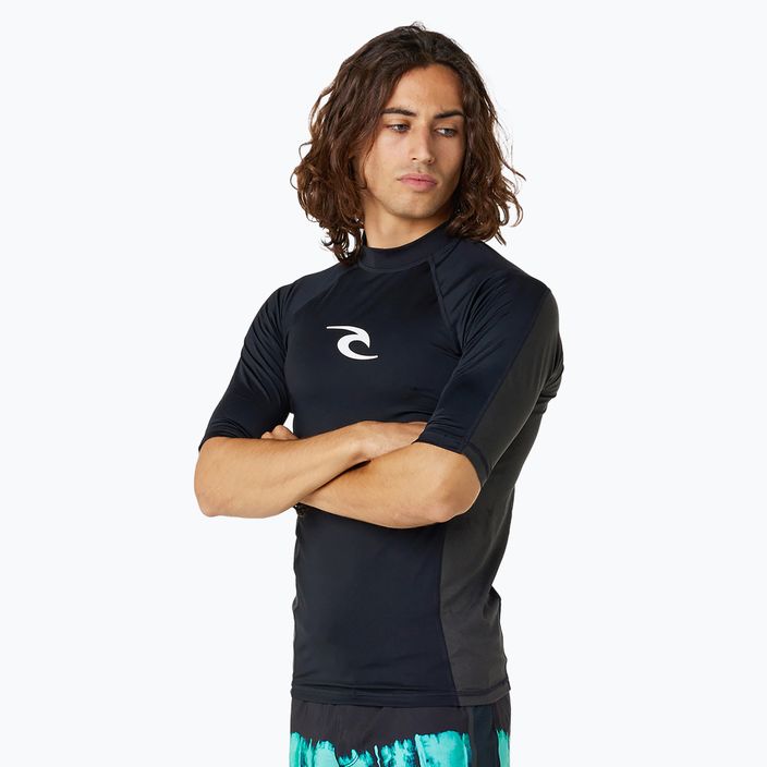 Tricou de înot pentru bărbați Rip Curl Waves Upf Perf S/S black 3