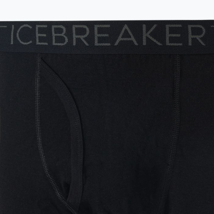 Colanți termoactivi pentru bărbați Icebreaker 200 Oasis W/Fly negri IB1043700011 9