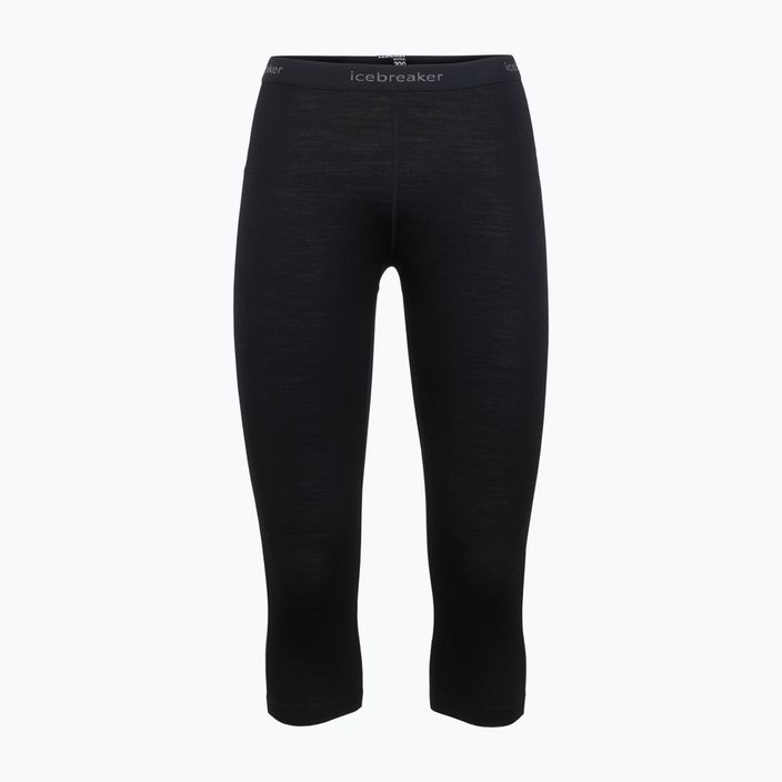 Pantaloni termici pentru femei icebreaker 200 Oasis Legless negru 104382 6