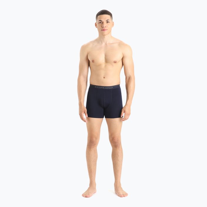 Boxeri pentru bărbați Icebreaker Anatomica 001 albastru marin IB1030294231 5
