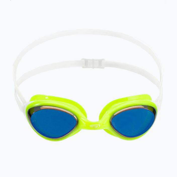 Ochelari de înot BlueSeventy Flow Mirror BL310 galben/albastru 2