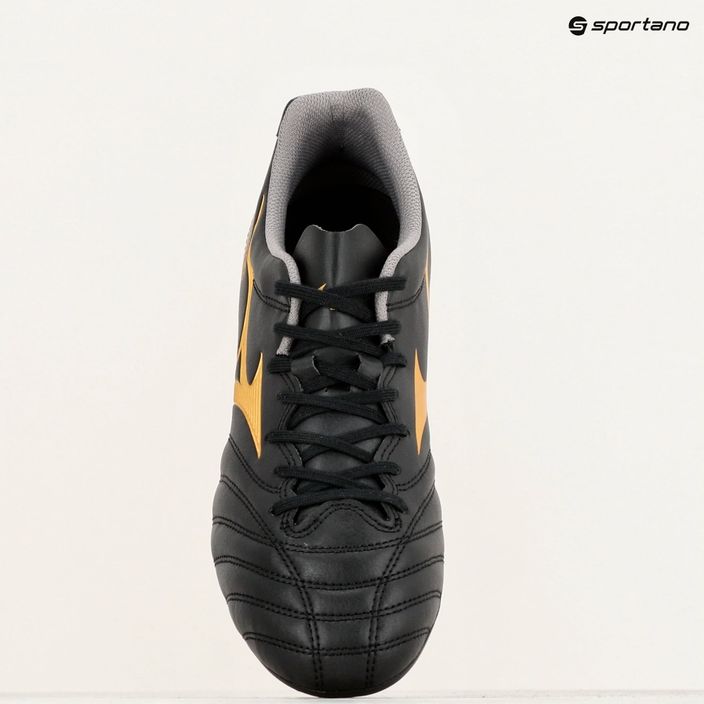 Încălțăminte de fotbal pentru bărbați Mizuno Monarcida Neo II Select AG black/gold 9