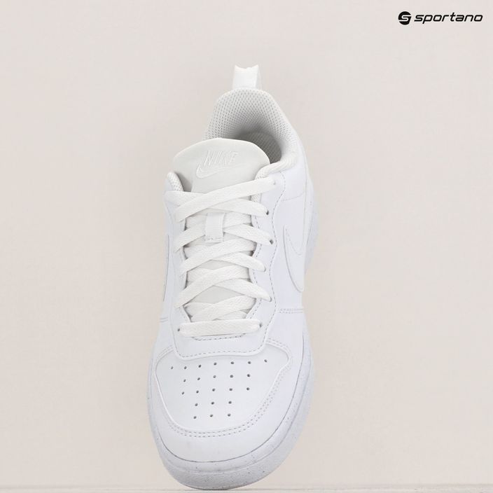 Încălțăminte pentru femei Nike Court Borough Low Recraft white/white/white 9