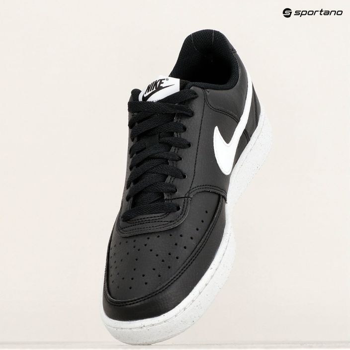 Încălțăminte pentru bărbați Nike Court Vision Low Next Nature black/white/black 9
