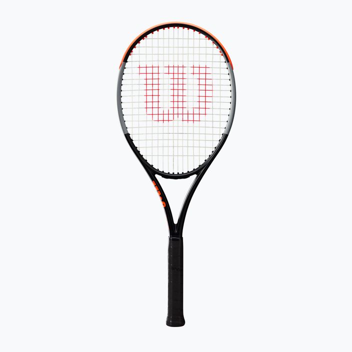 Rachetă de tenis Wilson Burn 100 V4.0 negru și portocaliu WR044710U 7