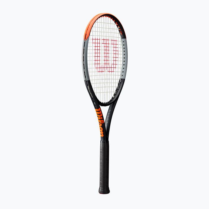 Rachetă de tenis Wilson Burn 100 V4.0 negru și portocaliu WR044710U 8