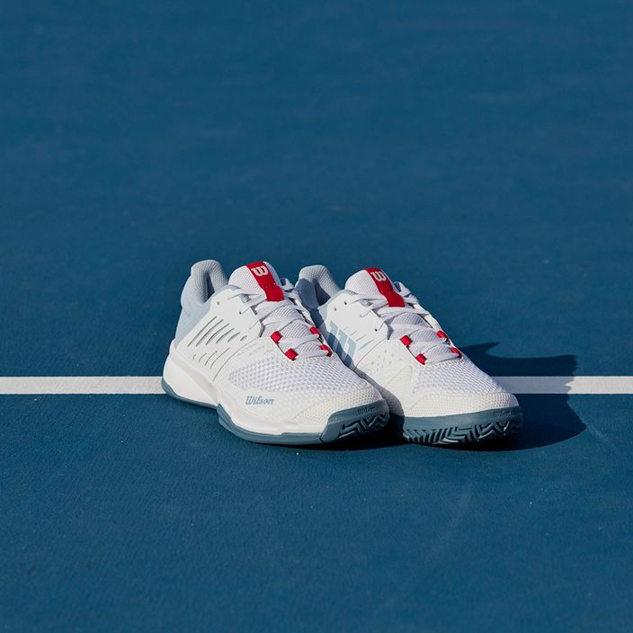 Pantofi de tenis pentru femei Wilson Kaos Devo 2.0 alb WRS328830 14