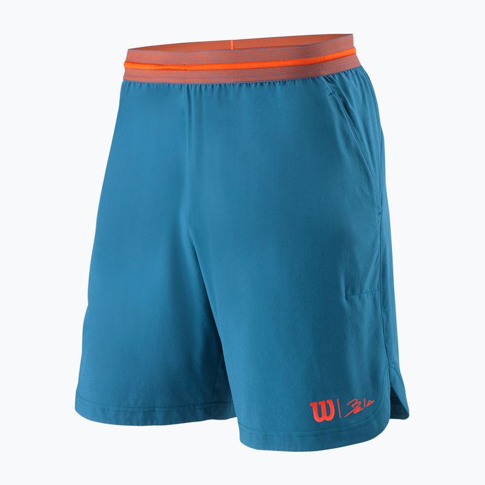 Pantaloni scurți de tenis pentru bărbați Wilson Bela Power 8 Short II albastru WRA806901