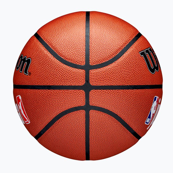 Minge de baschet Wilson NBA JR Fam Logo Indoor Outdoor brown mărime 6 6