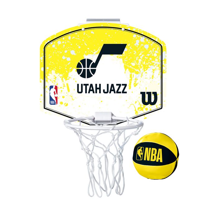 Set de mini-baschet Wilson NBA Team Mini Hoop Utah Jazz 2
