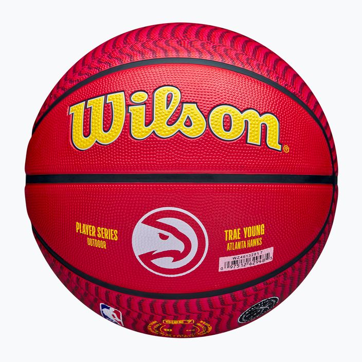 Wilson NBA Player Icon în aer liber Trae baschet WZ4013201XB7 mărimea 7 6