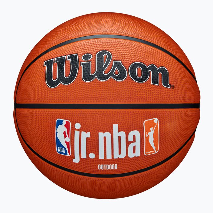 Minge de baschet Wilson NBA JR Fam Logo Authentic Outdoor brown mărime 7