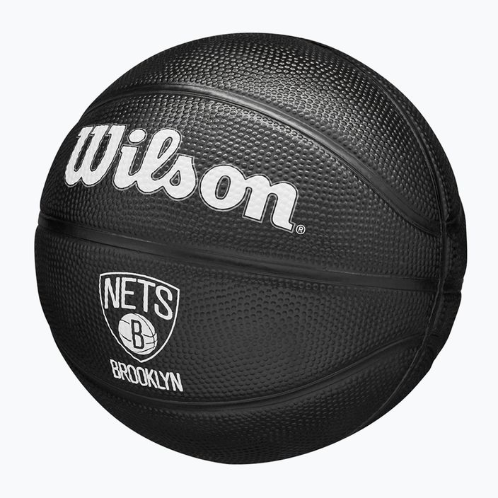 Wilson NBA Echipa Tribute Mini Brooklyn Nets de baschet WZ4017604XB3 mărimea 3 3